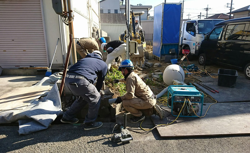 現地打ち合わせ