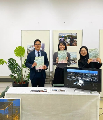 「ハンワホームズ管理部Instagram」の公式アカウントで投稿されたコンテンツの例「京都にて開催されたDiploma×KYOTO'23に参加した写真」