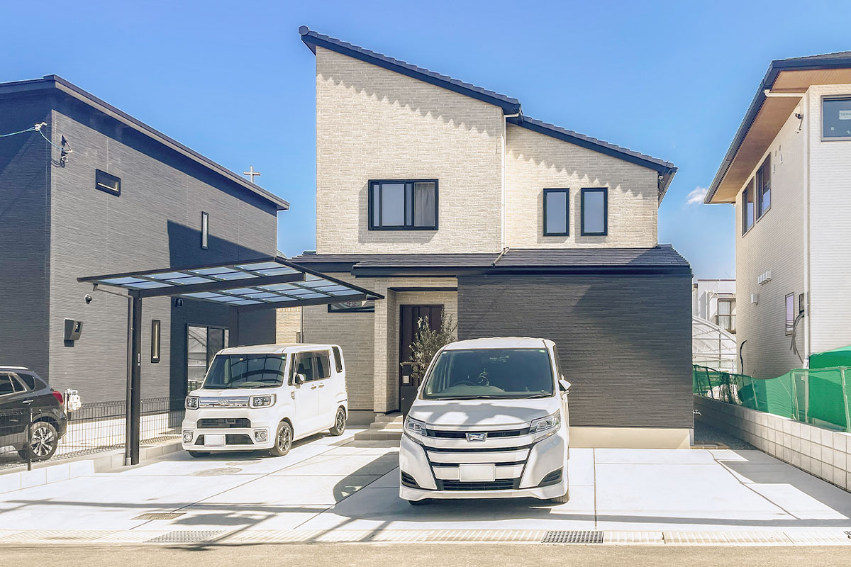 家族の動線に寄り添う、心地よくつながる外構　K様邸