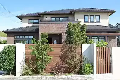 庭の囲い目隠しガーデンフェンス施工事例